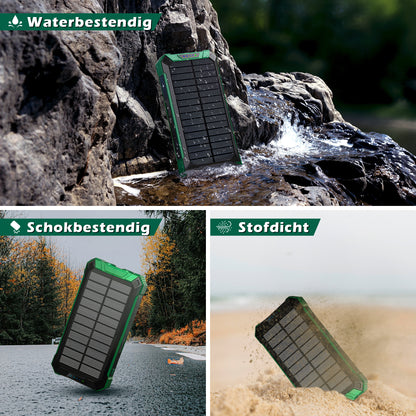 Priprolar® Solar Powerbank 30000 mAh
